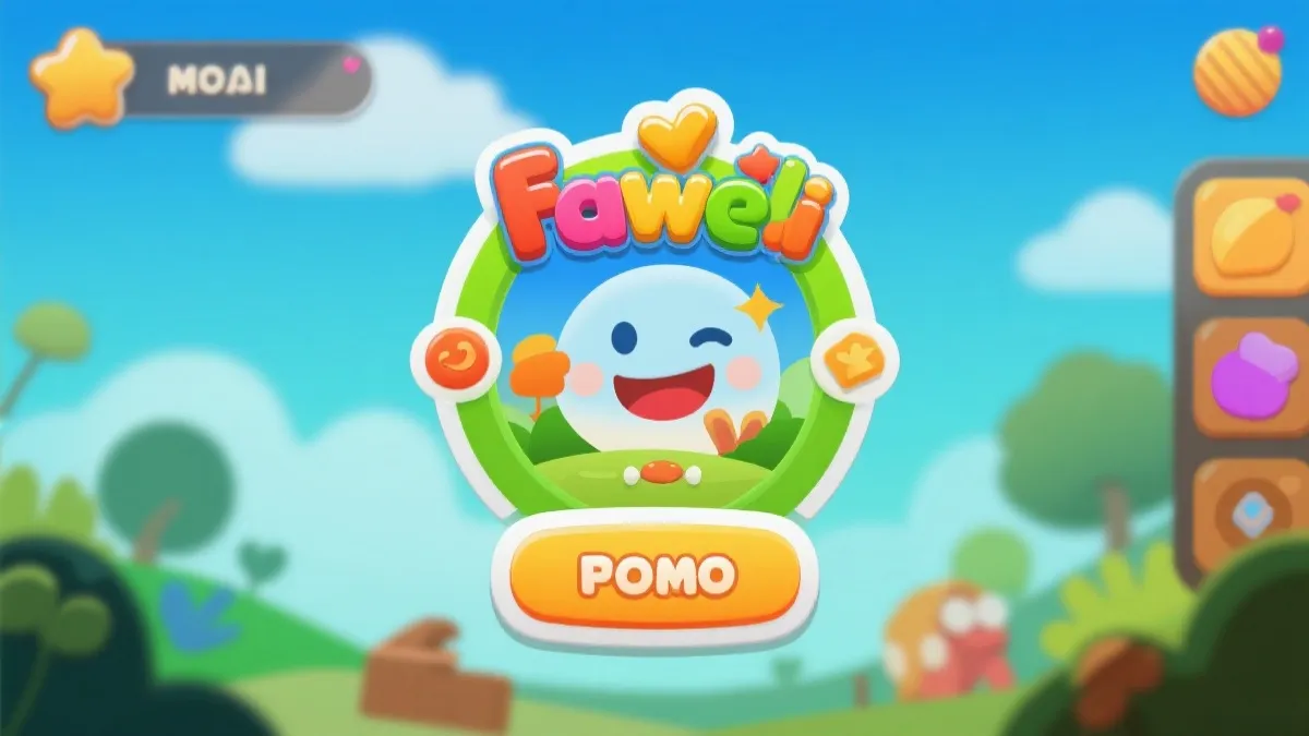 休闲捕鱼游戏UI截图