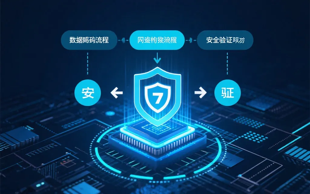 安全加密与数据同步流程示意